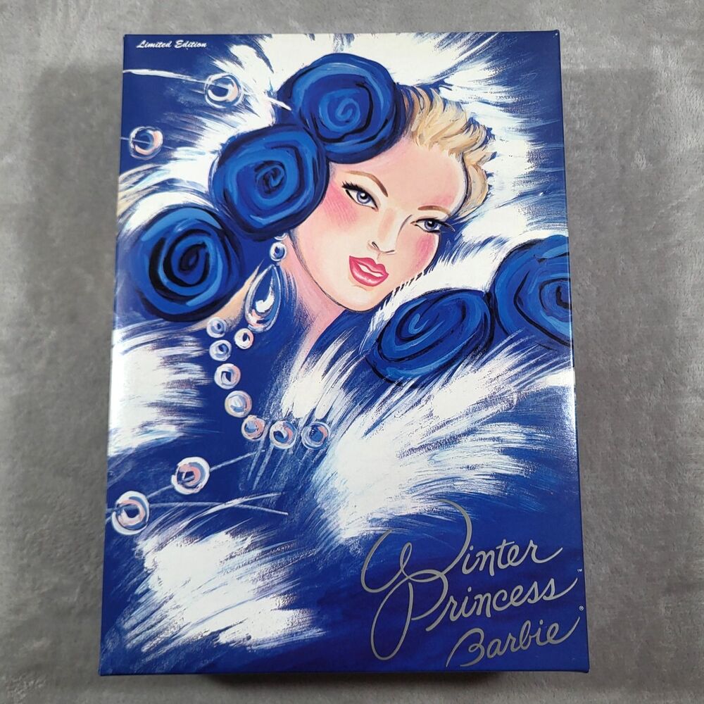 1993 Winter Princess Barbie Doll Limited Edition Mattel 10655 NRFB